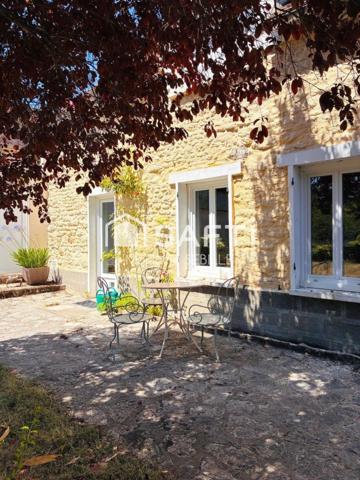 BOULANCOURT (77760) – Longère de charme rénovée de 155 m² – 4 chambres – Jardin clos – Proche Golf d'Augerville