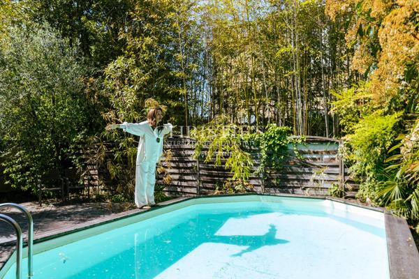 Le Bouscat – Parc Bordelais – Maison de caractère de 185m² – 5 chambres – piscine