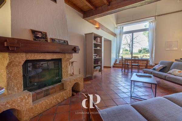 Mauvezin (32120) Maison de campagne rénovée à proximité des commodités