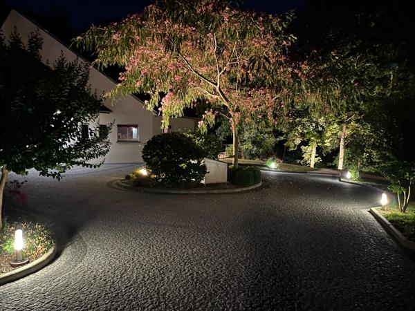 La chapelle St Mesmin, proche Orleans, maison d arrchitecte de 200 m² à vendre, piscine, vue dégagée sur les bois, terrain 1700 m²