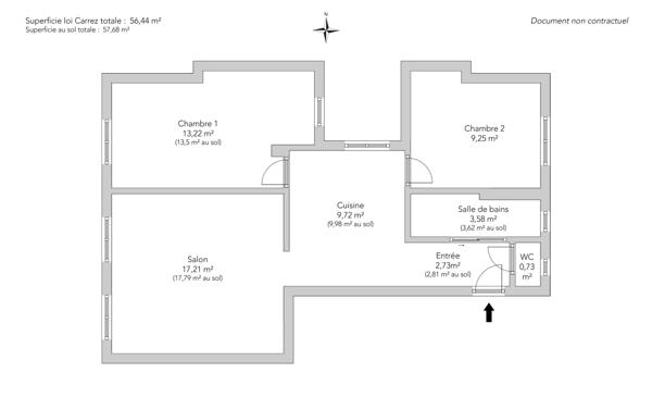 Appartement Paris 18 e - ABBESSES / LEPIC
