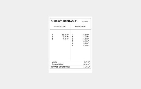 Vente Appartement P5 5P 116m² terrasse 61m² 1 parking Montreuil   