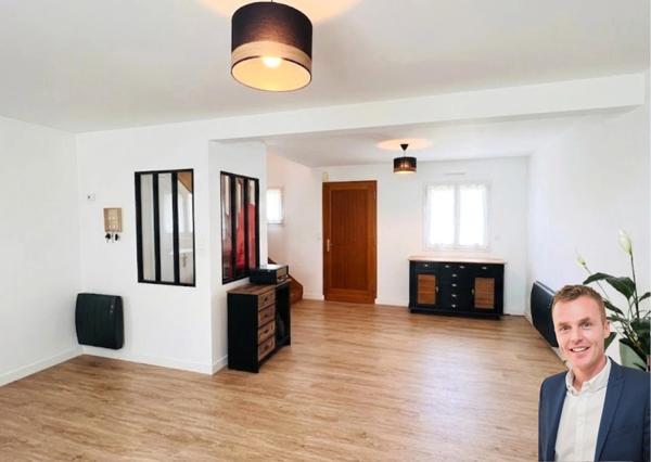 QUIMPER (29) Quartier moulin vert -  Maison à vendre 4 pièces de 85 m2 habitable - Garage - Carports - Terrain de 408 m²