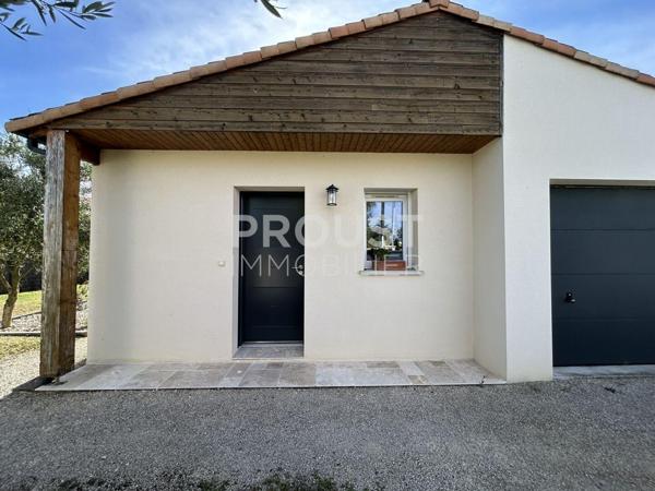 En exclusivité Magné Beau pavillon de plain-pied avec jardin et garage