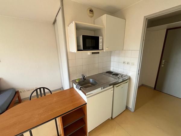 Studio meublé de 19.50 m2