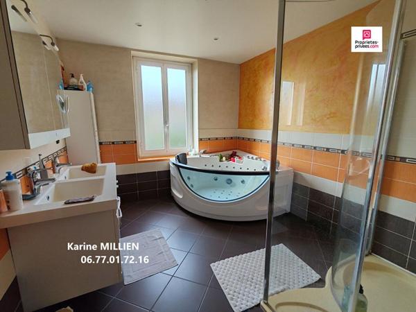 VERNON 27200 Maison individuelle - 1 étage - 4 chambres - Grange - Four à pain fonctionnel  - Cave - Terrain - 499 000  HAI