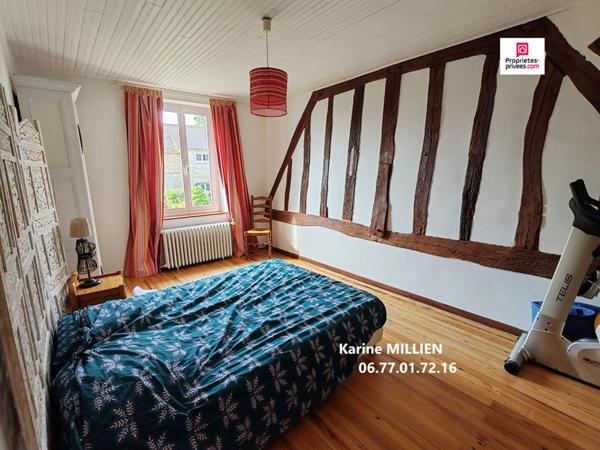 VERNON 27200 Maison individuelle - 1 étage - 4 chambres - Grange - Four à pain fonctionnel  - Cave - Terrain - 499 000  HAI