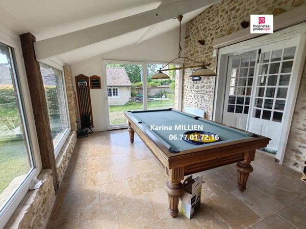 VERNON 27200 Maison individuelle - 1 étage - 4 chambres - Grange - Four à pain fonctionnel  - Cave - Terrain - 499 000  HAI