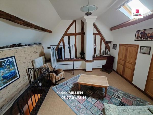 VERNON 27200 Maison individuelle - 1 étage - 4 chambres - Grange - Four à pain fonctionnel  - Cave - Terrain - 499 000  HAI