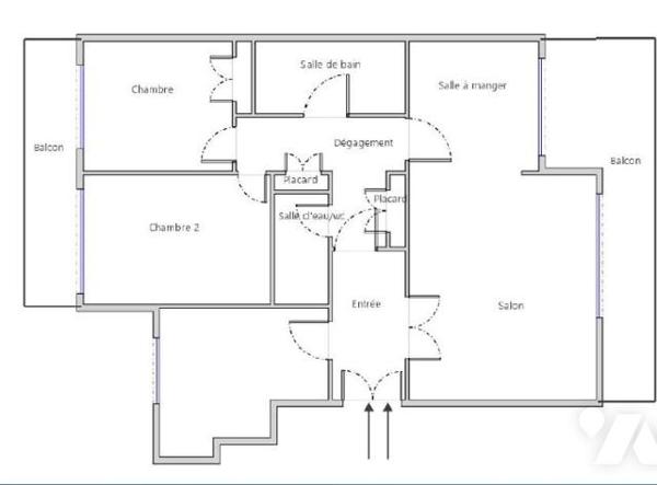 Appartement 3/4 pièces Auteuil Paris 16eme