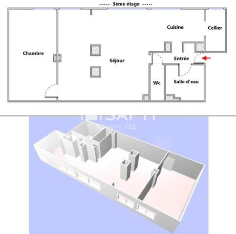 APPARTEMENT 2P TRES LUMINEUX ET CALME AU RAINCY