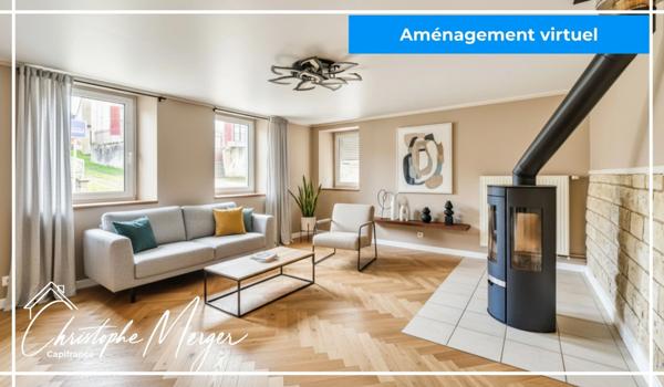 Maison à vendre 5 chambres 125m² à Bertrambois (54) avec garage