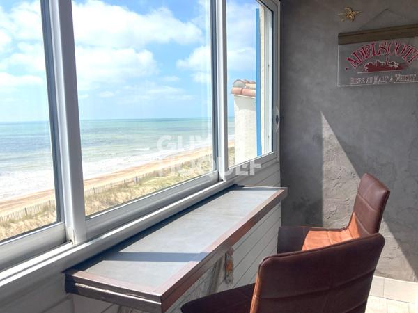 Appartement Saint Hilaire de Riez vue mer + cave.