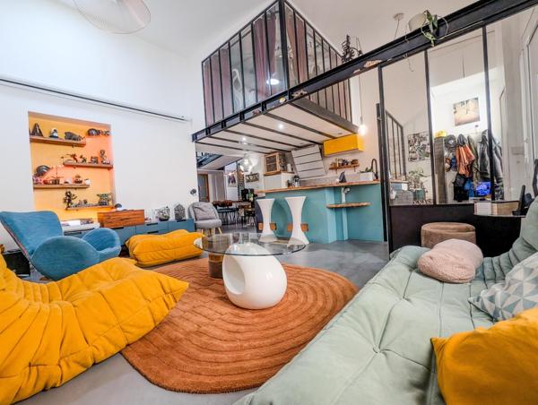 Aux portes de PARIS maison LOFT sans travaux avec parking privatif