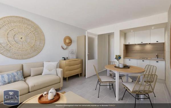 Appartement à vendre 1 pièce 21.16m²