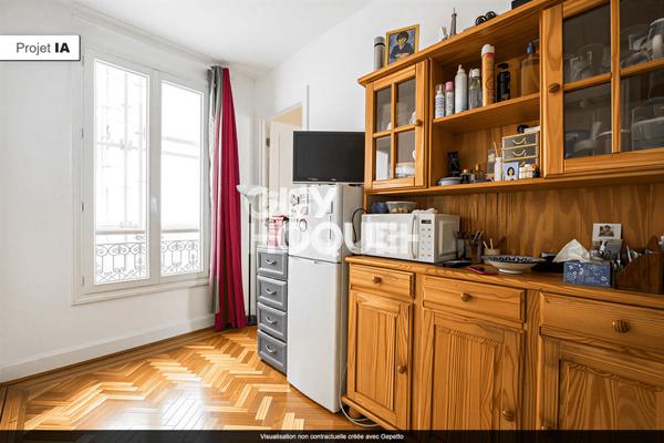Appartement Paris 2 pièce(s) 21.75 m2