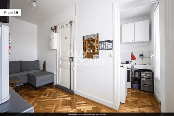 Appartement Paris 2 pièce(s) 21.75 m2