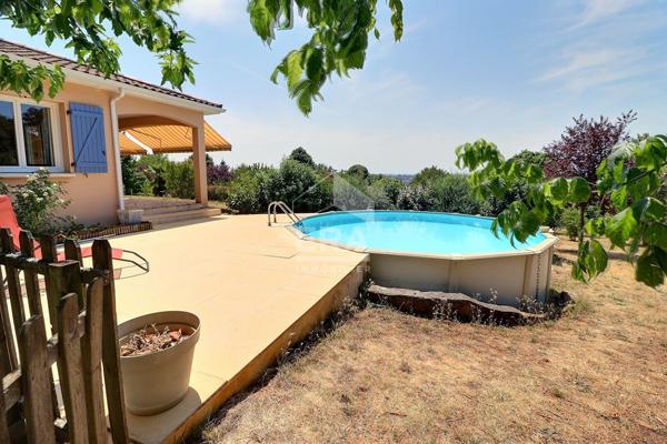 Maison de plain pied, 3 ch sur 4.000m2 de jardin