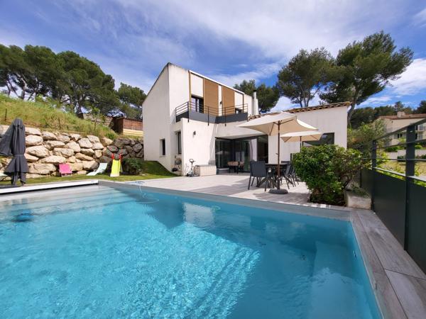Cabriès (13480) VILLA D'EXCEPTION CONTEMPORAINE A 15 MINUTES D'AIX EN PROVENCE
