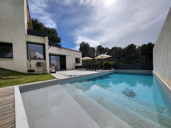 Cabriès (13480) VILLA D'EXCEPTION CONTEMPORAINE A 15 MINUTES D'AIX EN PROVENCE