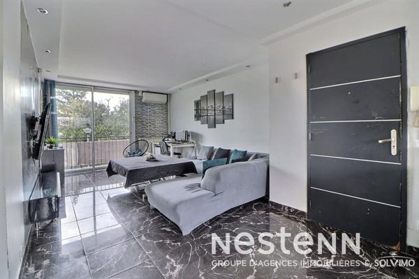 Appartement Saint Priest T4 80m2, double balcon, cave et stationnement