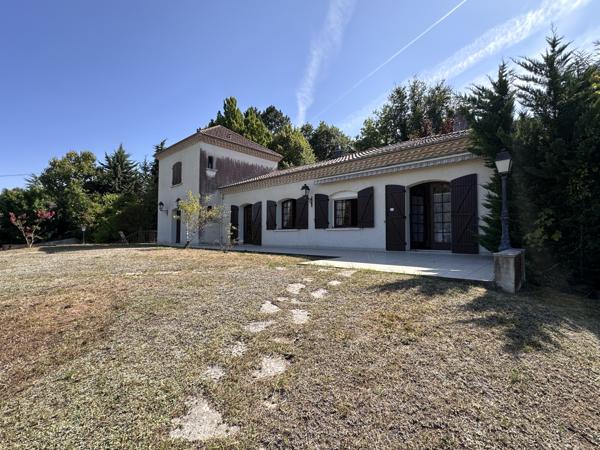 Pujols (47300) PUJOLS, belle villa familiale avec piscine sur les hauteurs