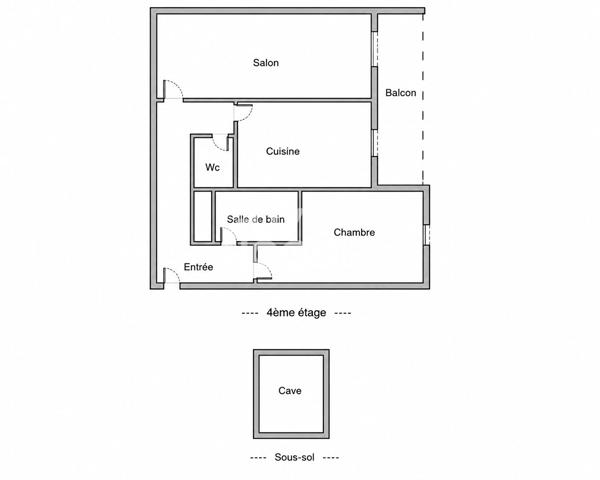 Appartement Vesoul 2 pièces