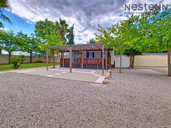 Terrain de LOISIR avec Mobilhome Lunel 1000 m2