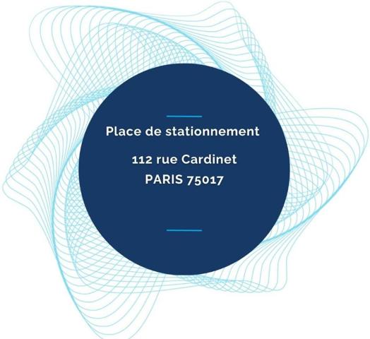 Place de stationnement - 112 rue Cardinet - PARIS 17 - parking couvert, ascenseur