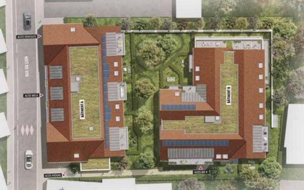 Appartement à vendre    2 pièces • 50,33 m2 Hoenheim