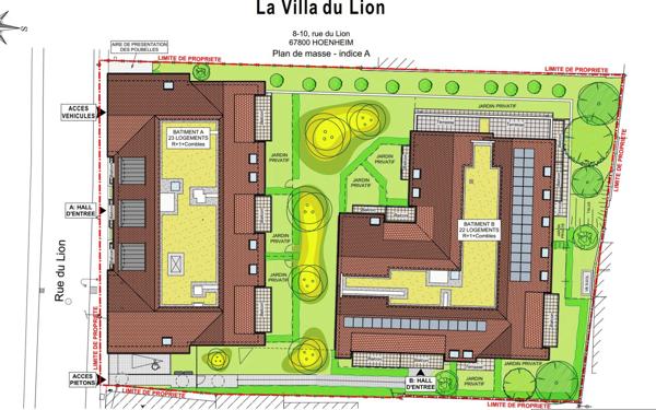 Appartement à vendre    2 pièces • 50,33 m2 Hoenheim