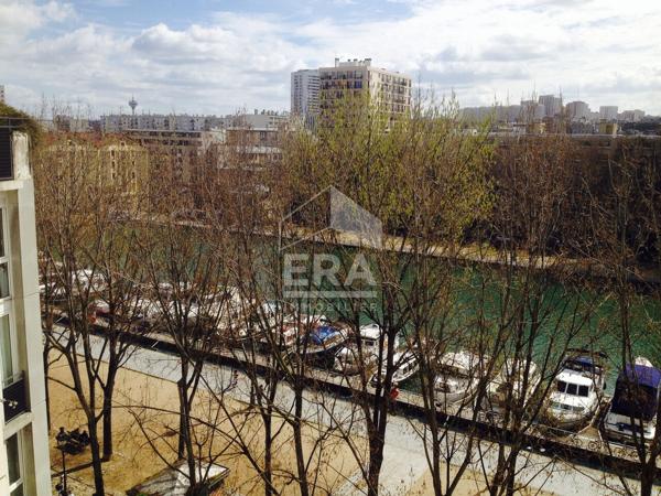 Appartement Paris 75019, 2/3 pièces de 53 m2 VUE CANAL