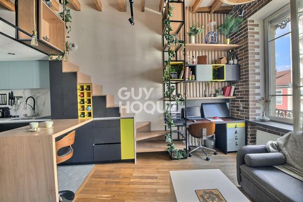 Appartement Lyon 1 pièce 39 m² (25,92 m² carrez) - meublé - Félix Faure, Lyon 3ème (69003)