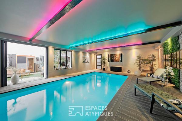 Loft familial avec piscine et appartement individuel