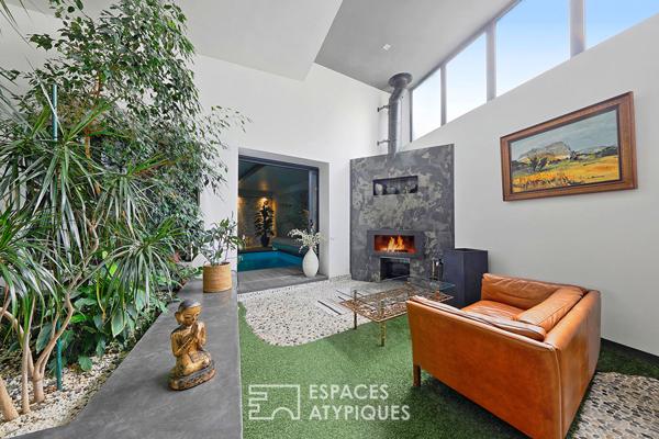 Loft familial avec piscine et appartement individuel