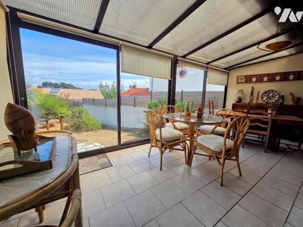 PORNIC – CENTRE À PIED – MAISON FAMILIALE AVEC JARDIN ET VÉRANDA