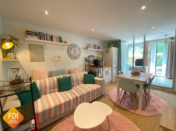 Couchant - Studio Cabine 22,14 m2 - 26.34 m2 loggia et terra