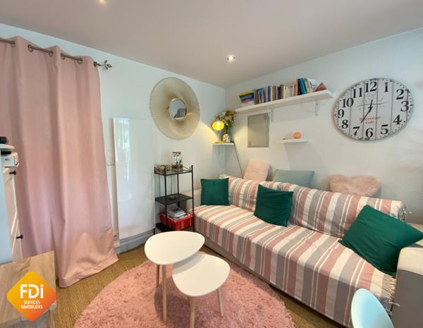 Couchant - Studio Cabine 22,14 m2 - 26.34 m2 loggia et terra