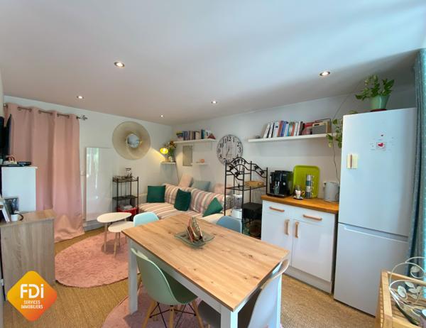 Couchant - Studio Cabine 22,14 m2 - 26.34 m2 loggia et terra