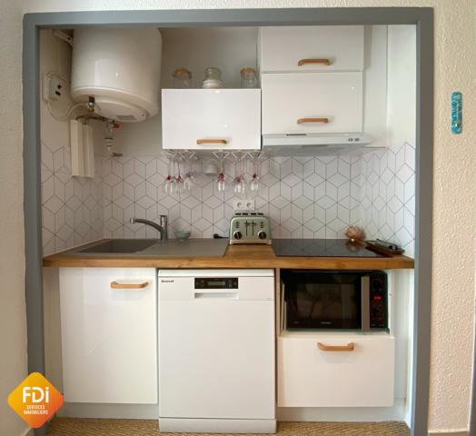 Couchant - Studio Cabine 22,14 m2 - 26.34 m2 loggia et terra