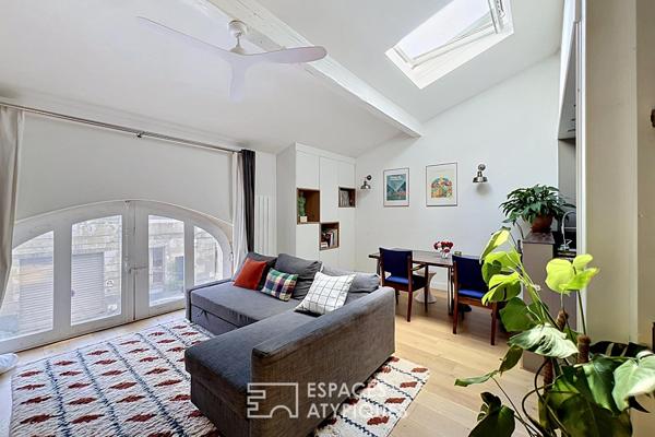 Duplex cosy avec grand garage à Nansouty