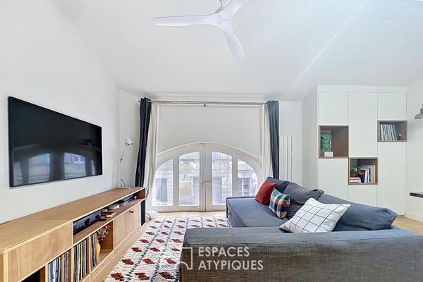 Duplex cosy avec grand garage à Nansouty