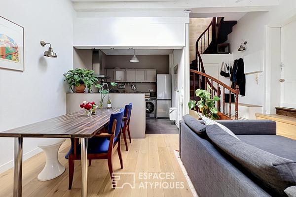 Duplex cosy avec grand garage à Nansouty