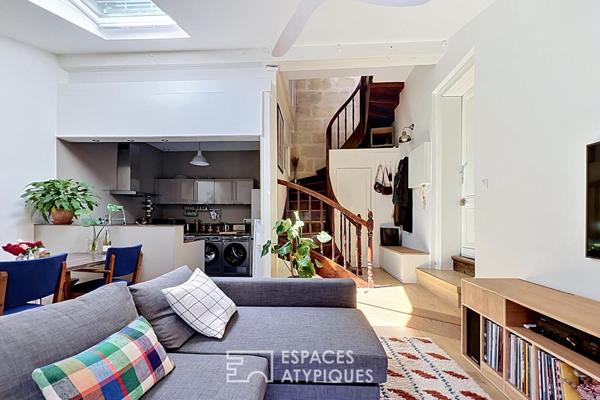 Duplex cosy avec grand garage à Nansouty