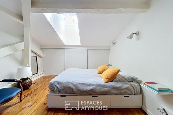 Duplex cosy avec grand garage à Nansouty