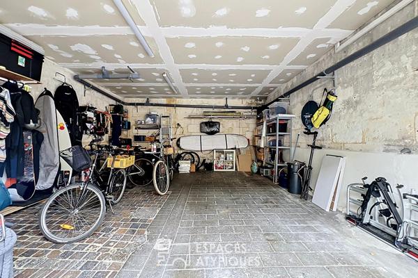 Duplex cosy avec grand garage à Nansouty