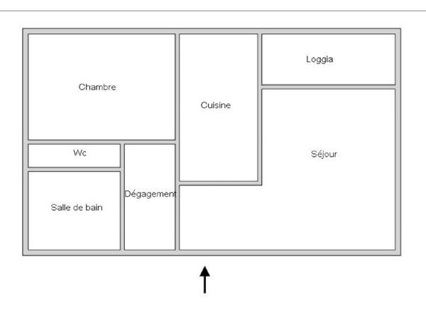Location appartement 3 pièces 55,31 m² Créteil