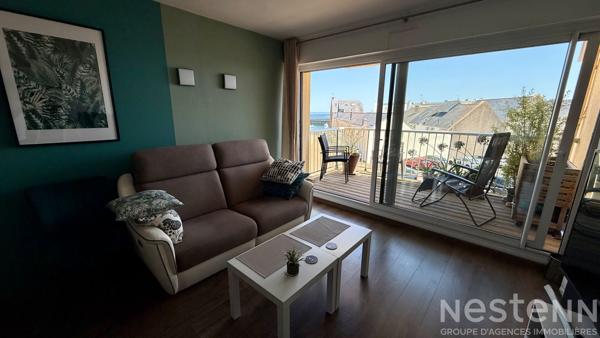 QUIBERON - Vente appartement vue mer de 63 m² avec deux chambres