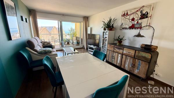 QUIBERON - Vente appartement vue mer de 63 m² avec deux chambres