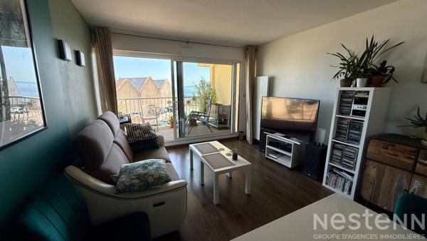 QUIBERON - Vente appartement vue mer de 63 m² avec deux chambres